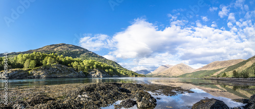 Shores of Loch Creran by the Loch Creran bridge photo