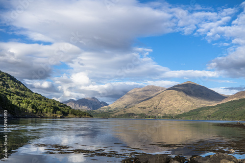 Shores of Loch Creran by the Loch Creran bridge photo