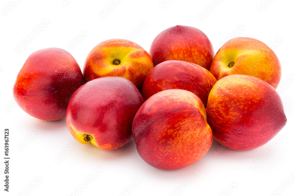 Peach. Fruit with isolated on white background. Peach. Fruit with isolated on white background.
