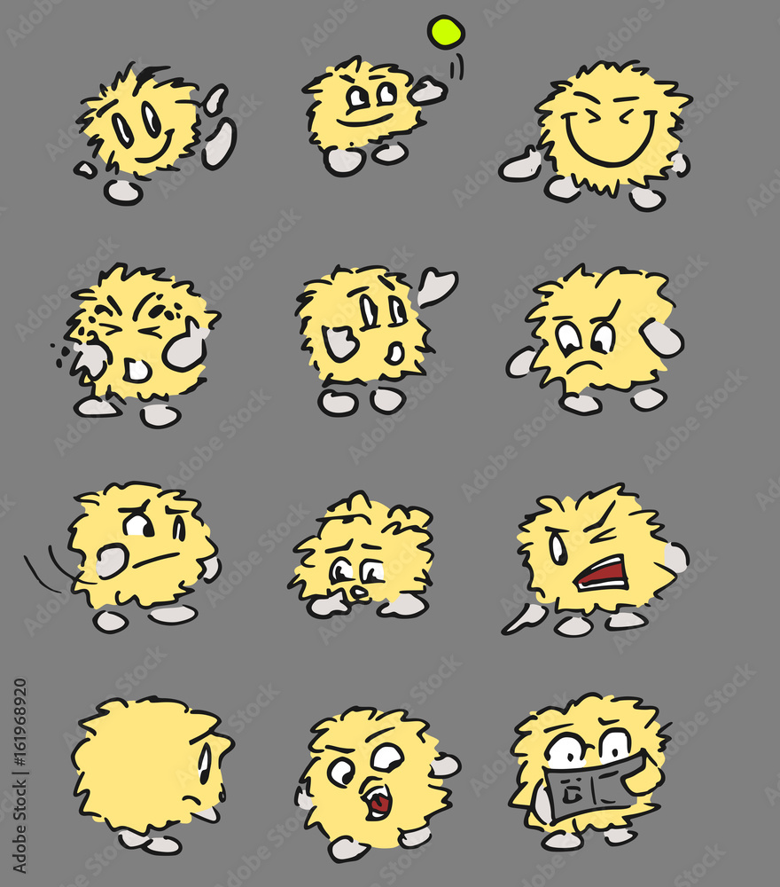 Wollen emoticons
