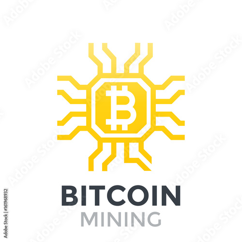 bitcoin mining icon