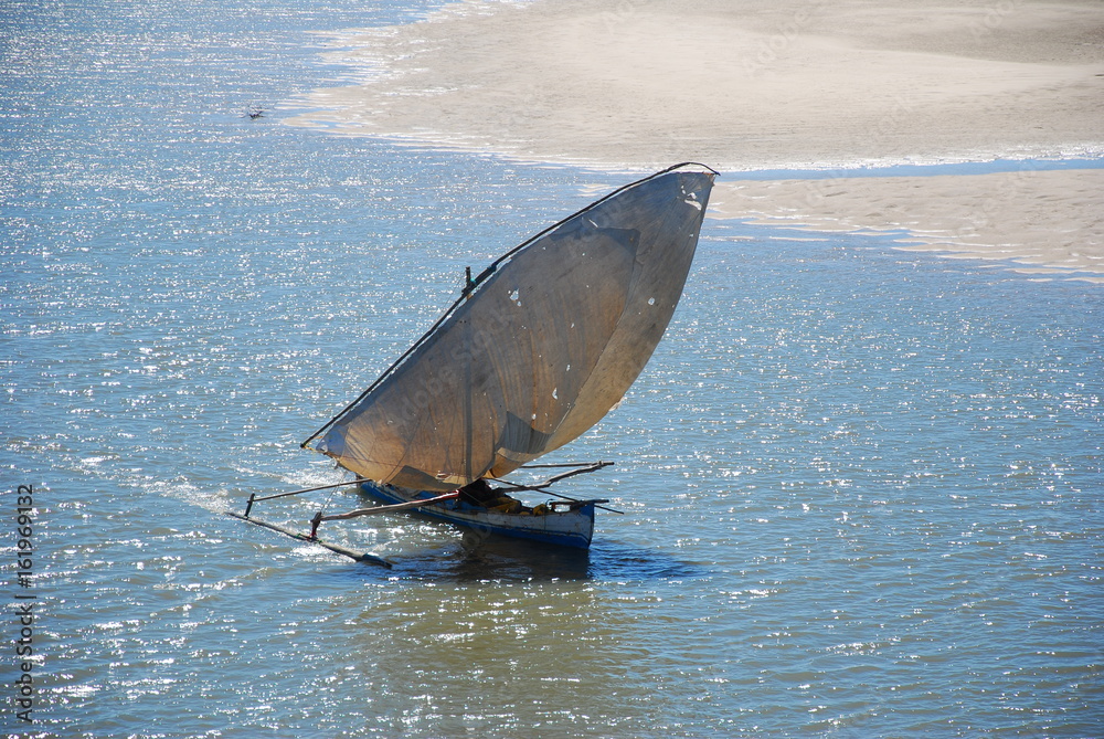 Naklejka premium voile_Madagascar