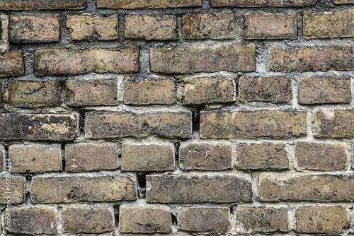 Texture of bricks  from old house.