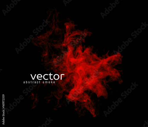 Vector illustration of smoky shape.