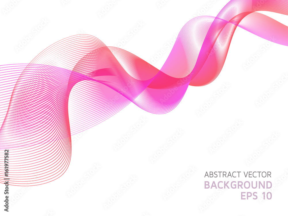 Fototapeta premium Futuristic pink background