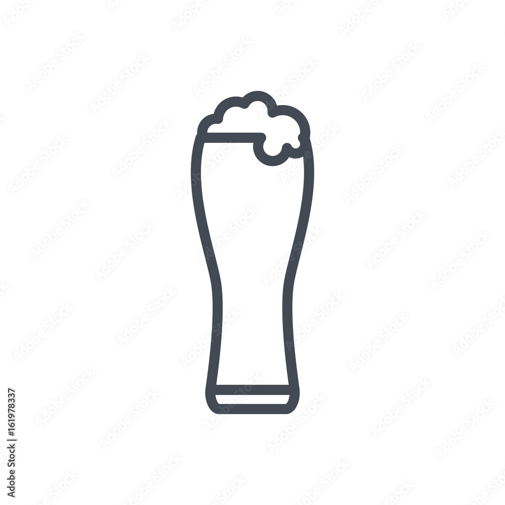 beer glass beverage alcohol bottle colored icon beer glass beverage alcohol bottle colored icon
