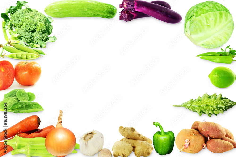 vegetable background with text copy space vegetable background with text copy space