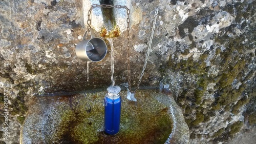 Spring water source near Penouta, Spain