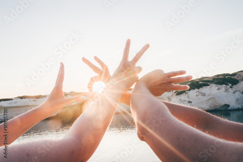 Fototapeta Naklejka Na Ścianę i Meble -  Sardinia Love hearts