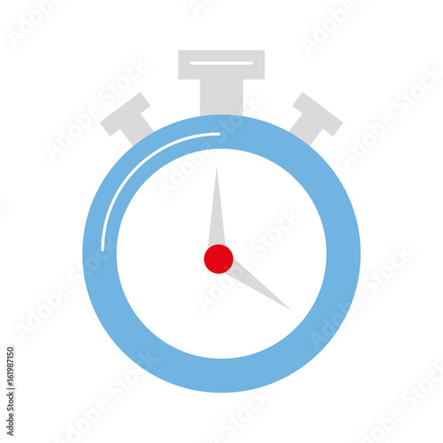 chronometer watch isolated icon vector illustration design