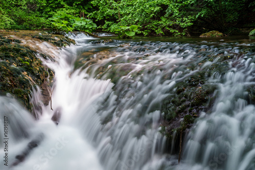 high flow of water