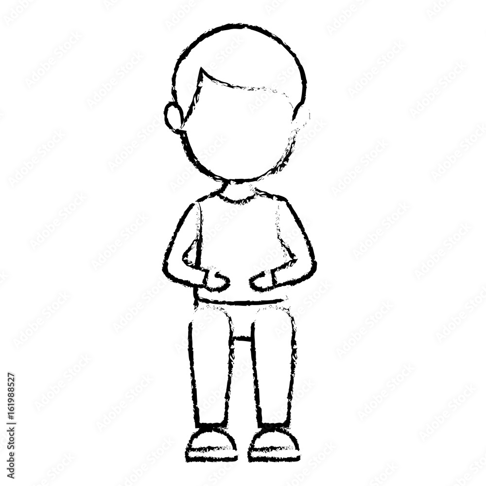 young man avatar character vector illustration design young man avatar character vector illustration design