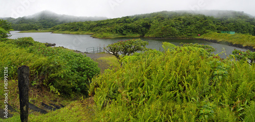 The Freshwater Lake, Morne Trois Pitons National Park (UNESCO Heritage Site), Dominica. Lesser Antilles