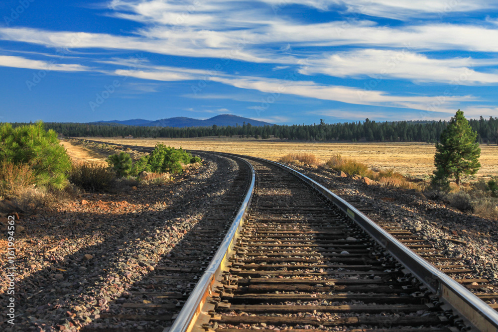 The Tracks At Crater Lake