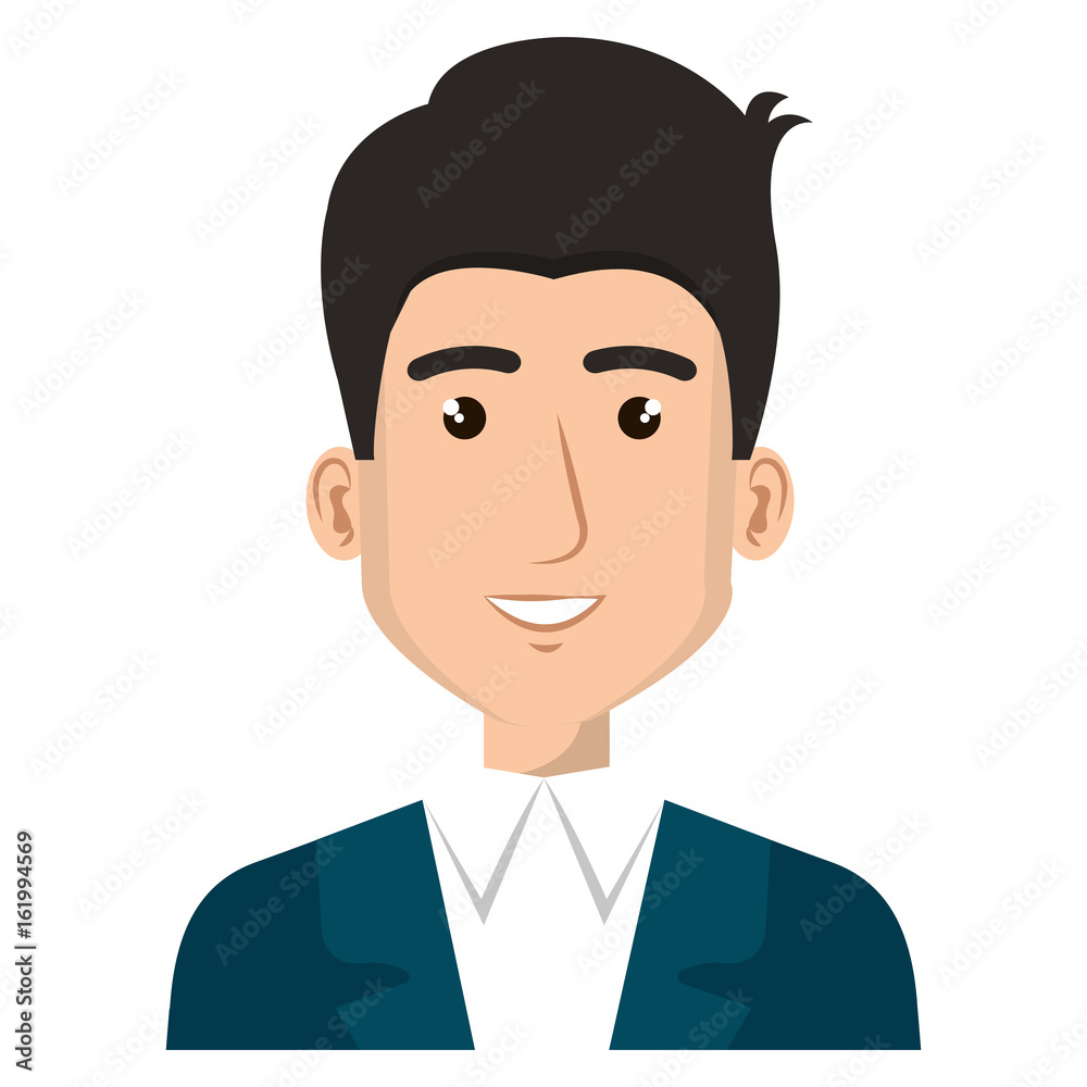 elegant businessman avatar character vector illustration design elegant businessman avatar character vector illustration design