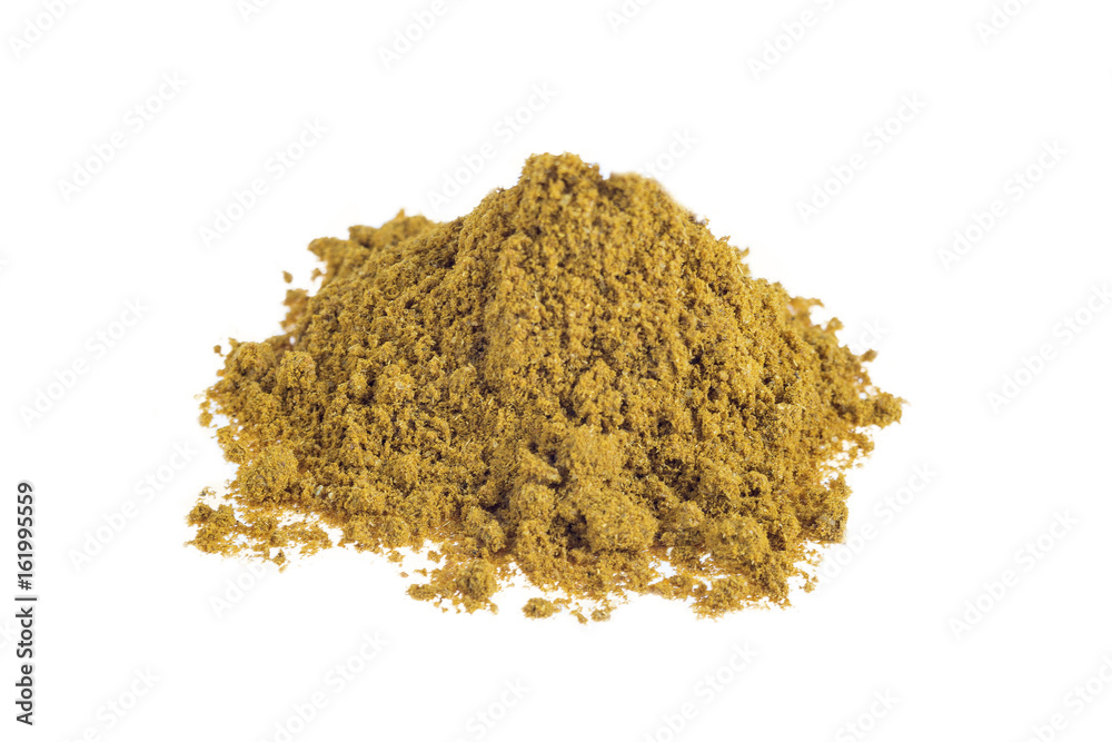Ras el hanout, a spice mix from North Africa - obrazy, fototapety, plakaty 