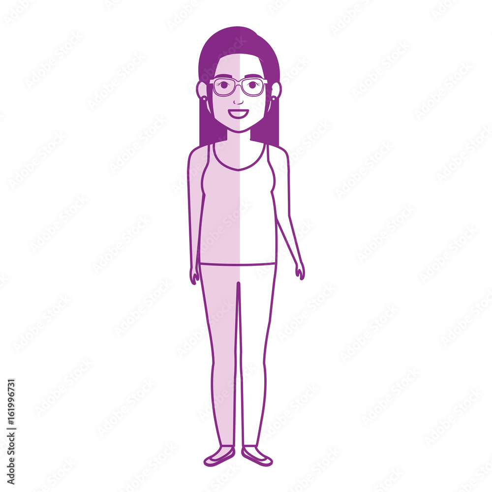 beautiful and young woman character vector illustration design beautiful and young woman character vector illustration design