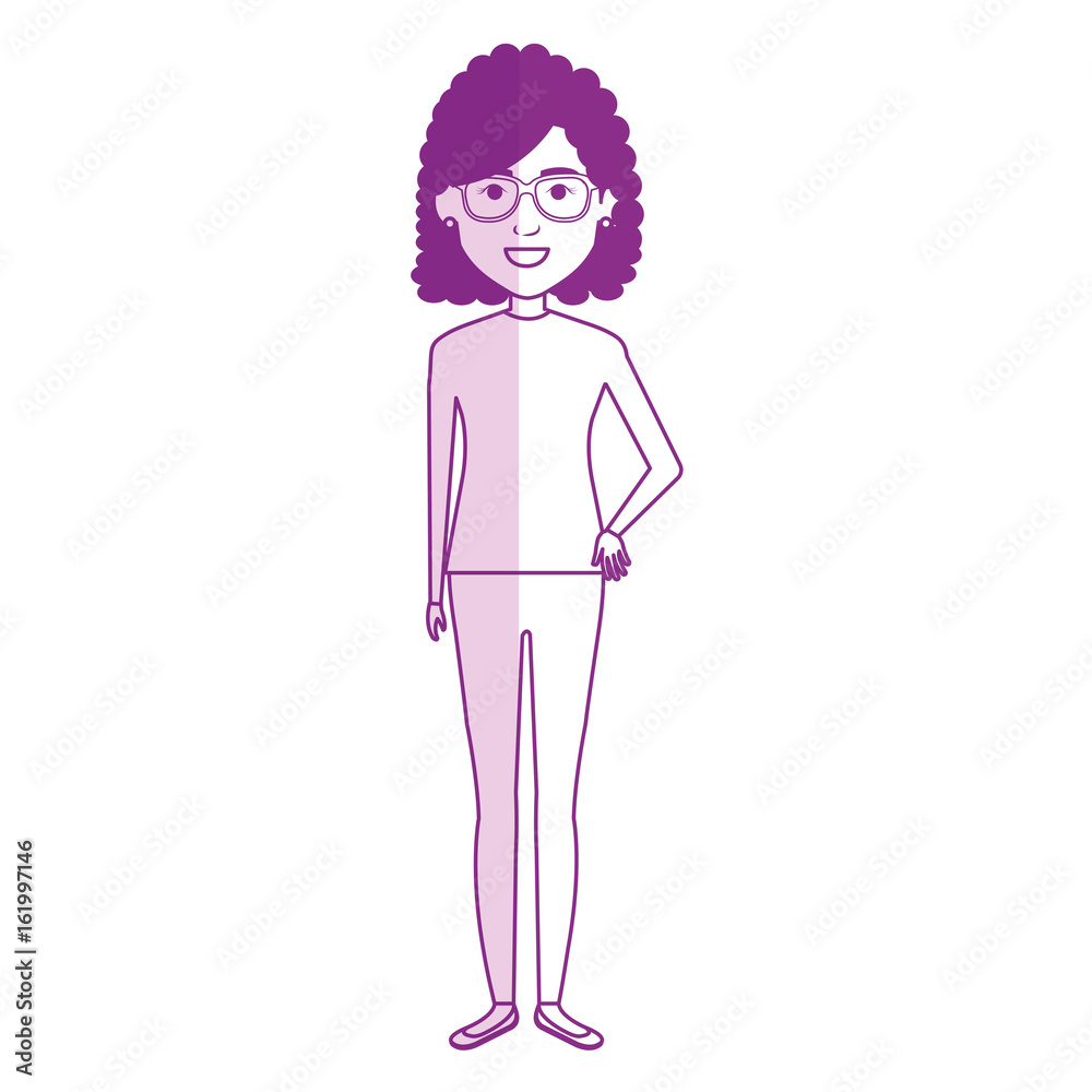 beautiful and young woman character vector illustration design beautiful and young woman character vector illustration design