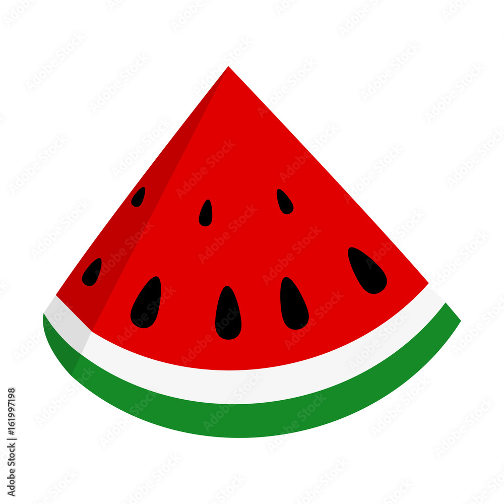 Slice of juicy summer watermelon Slice of juicy summer watermelon