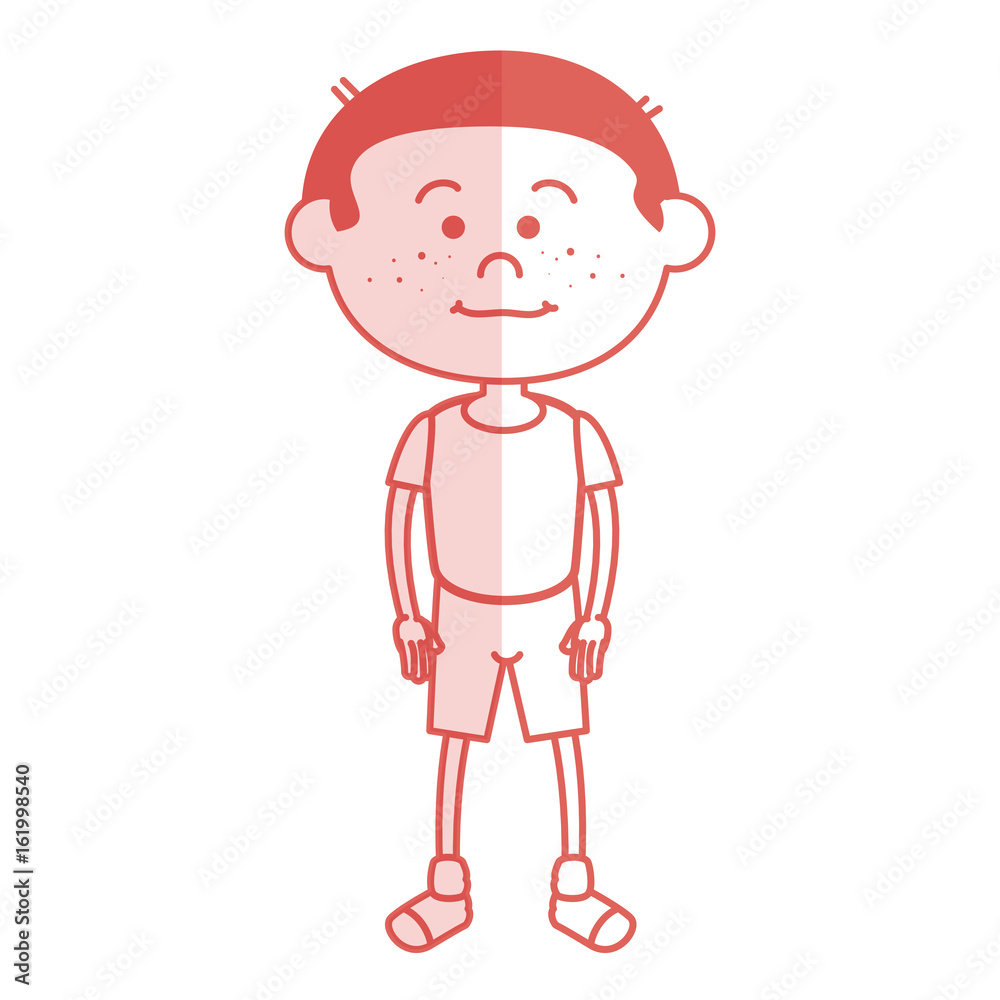 cute little boy character vector illustration design cute little boy character vector illustration design