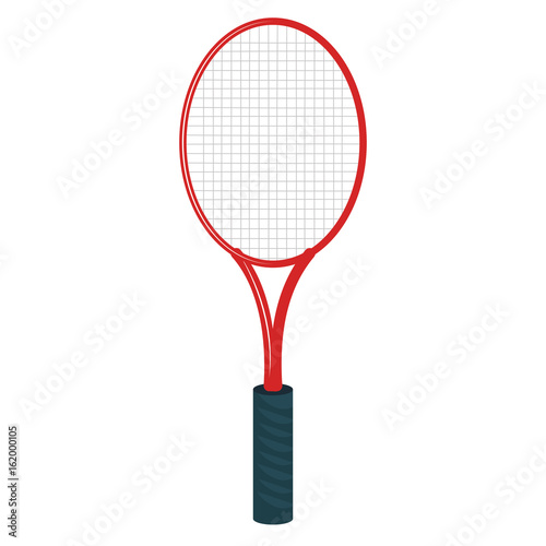 tennis racket isolated icon vector illustration design © Gstudio