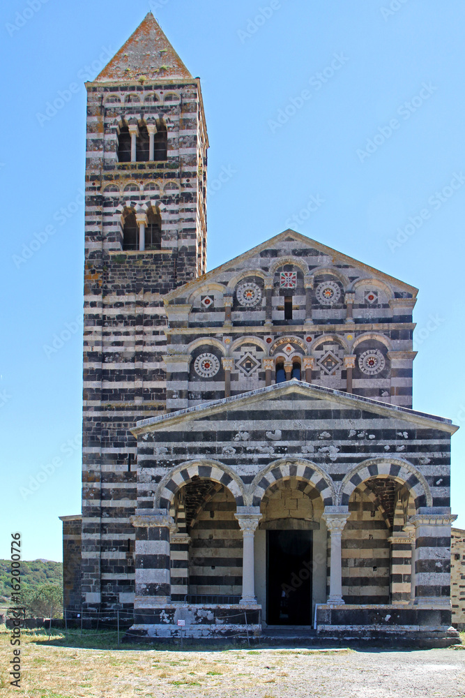 chiesa romanica di Santa Trinità di Saccargia (Sassari, Sardegna)