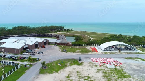 Aerial video Fort Zachary Taylor Historic State Park photo