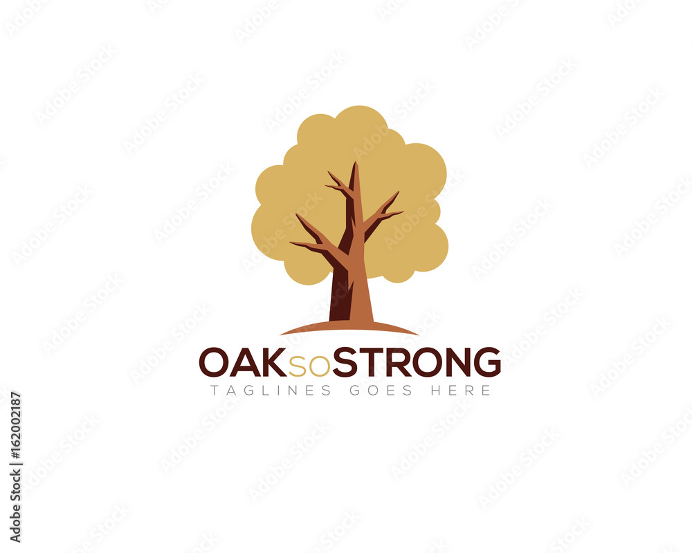 Obraz premium golden oak so strong