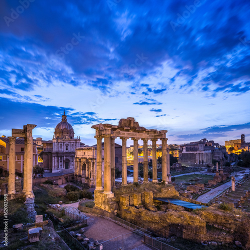 Forum Romanum in Rom, Italien