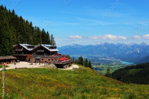 Ausflugslokal mit Panoramablick, Allgäu