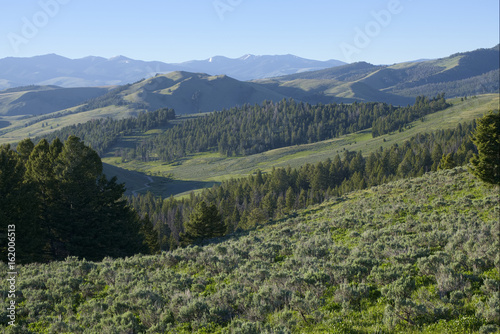 Looking East from Lemhi Pass photo