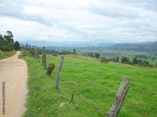 The countryside of Boyaca, Colombia
