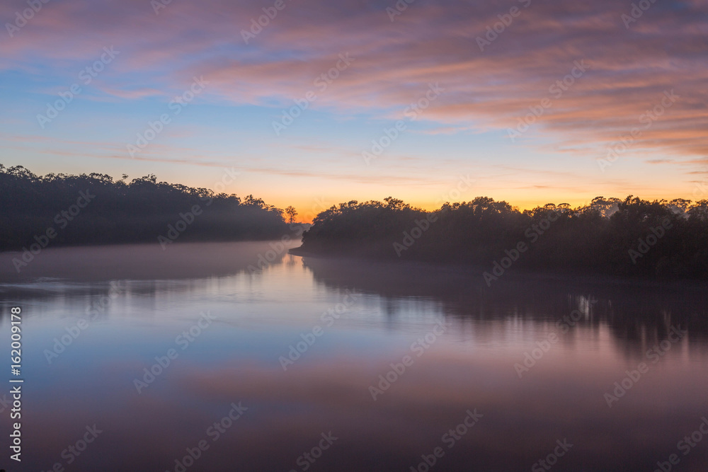A Misty Morning on Tingalpa Creek
