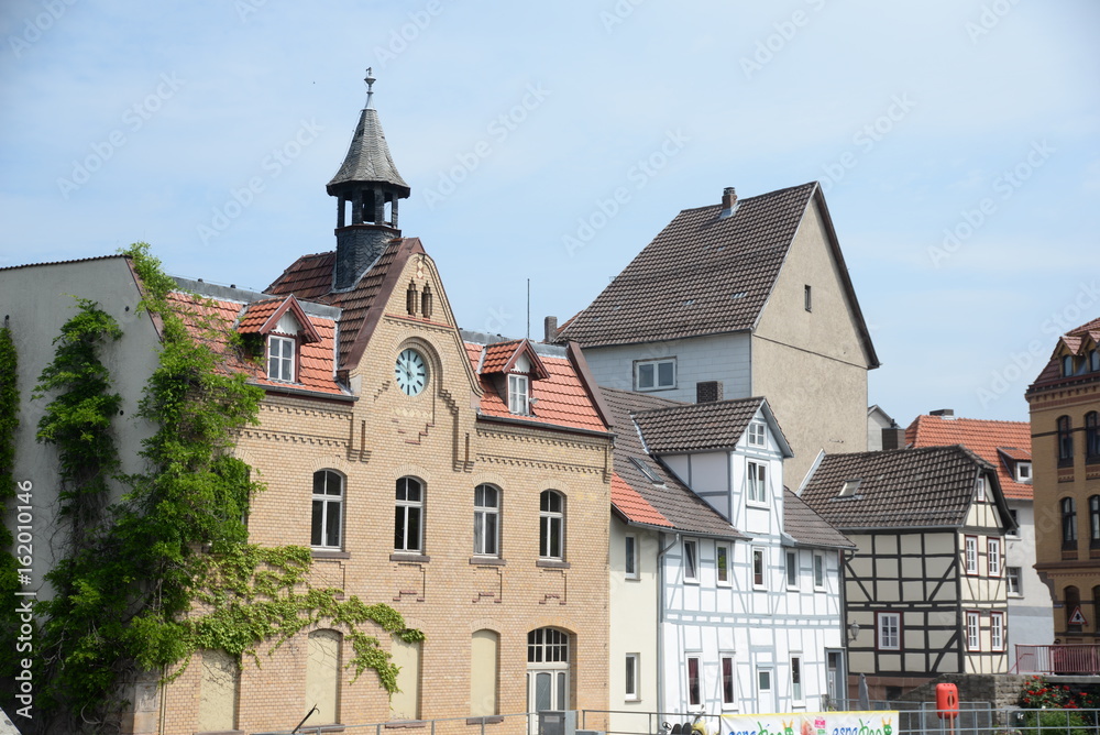 Wasserkraftwerk an der Werra in Eschwege