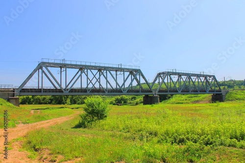Large railway bridge