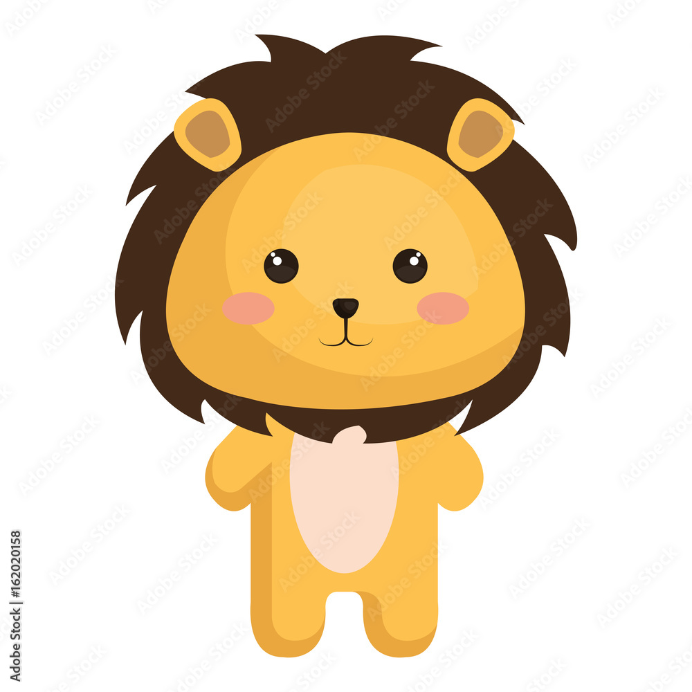 Stuffed animal lion icon vector illustration design graphic Stuffed animal lion icon vector illustration design graphic