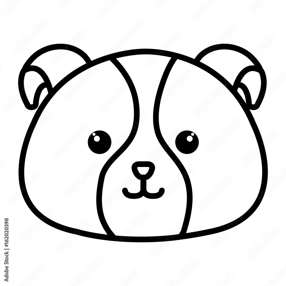 Fototapeta premium Stuffed animal dog icon vector illustration design image 
