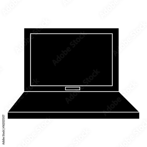 Electronic computer needed icon vector illustration design graphic