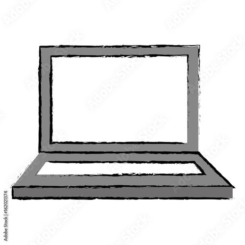 Electronic computer needed icon vector illustration design graphic