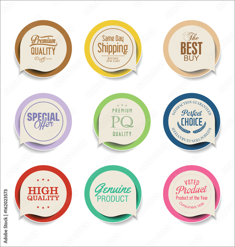 Modern sale sticker collection Modern sale sticker collection