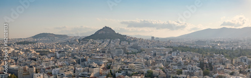 Panorama of Athens from the acropolis on a summer © izhphoto
