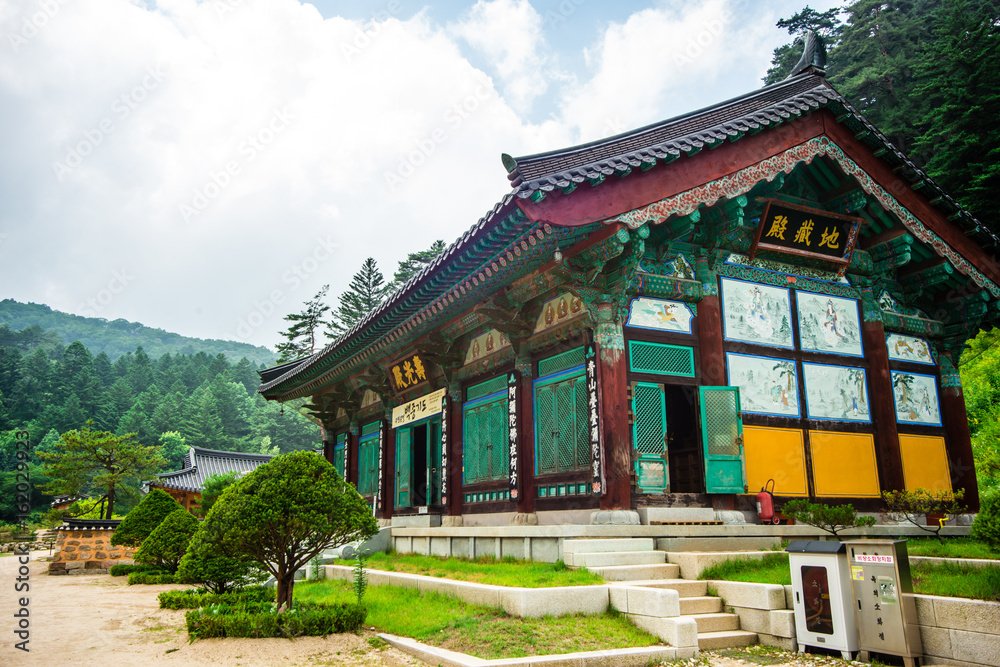 한국 오대산에 있는 월정사