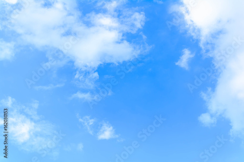 blue sky white cloud on air © prat