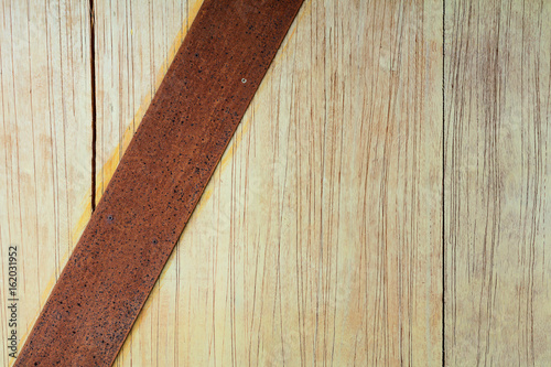 old steel on wood pattern background texture