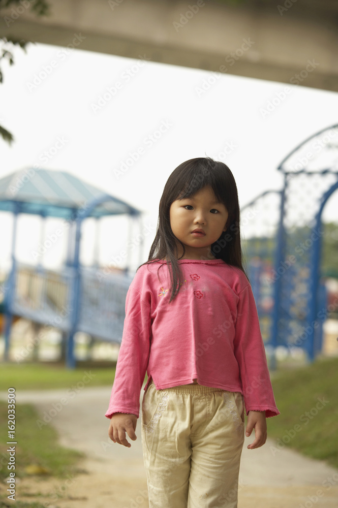 Girl at the park Girl at the park