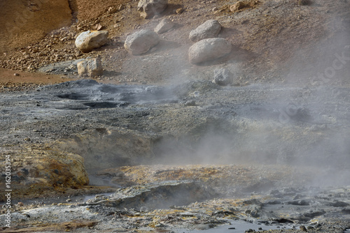 Geothermiegebiet Krysuvik - Seltun in Island
