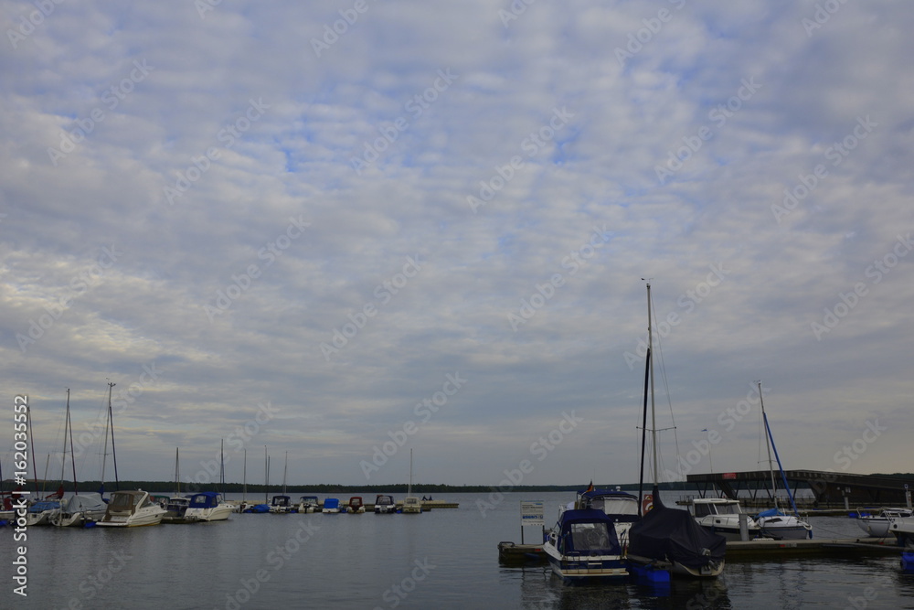 Bootshafen in Süd-Brandenburg