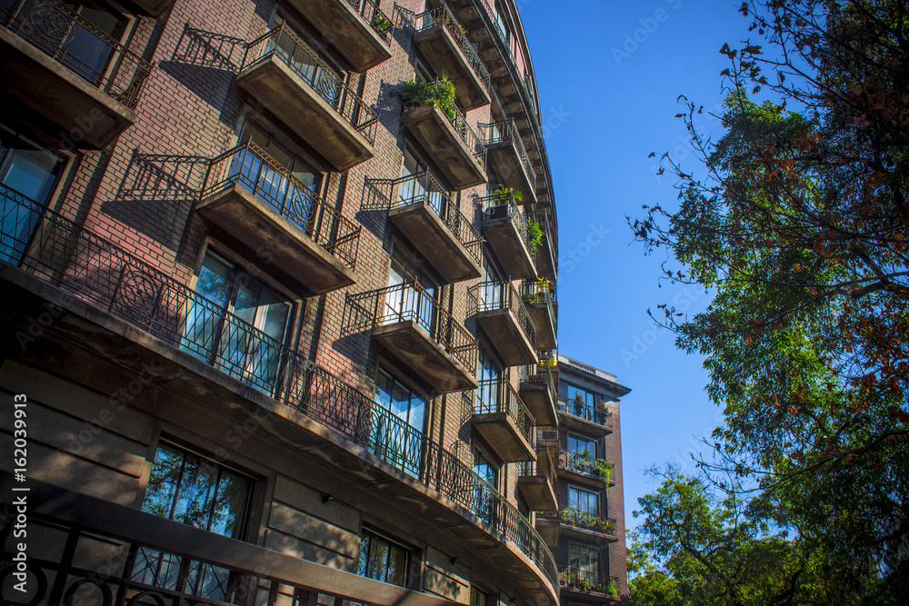 Obraz premium Edificio de Santiago