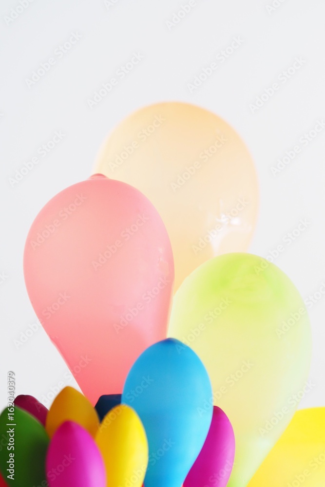 Multiple Balloons over isolated background Multiple Balloons over isolated background