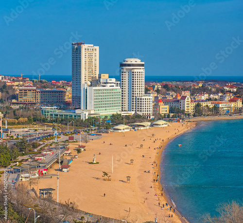 Beautiful view on the beach...
